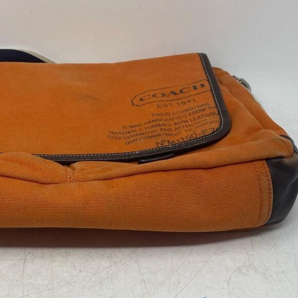 Coach Canvas Heritage Web Messenger Bag - Picture 7 of 7